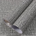 WADILE Grasscloth Peel and Stick Wallpaper 23.6in x 236in, Textured Contact by WADILE