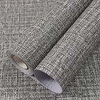 WADILE Grasscloth Peel and Stick Wallpaper 15.7in x 78.7in, Textured Contact by WADILE