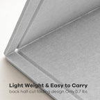 Lightomorrow Bulletin Board, 24 x 18 inches Felt Board - Image 7