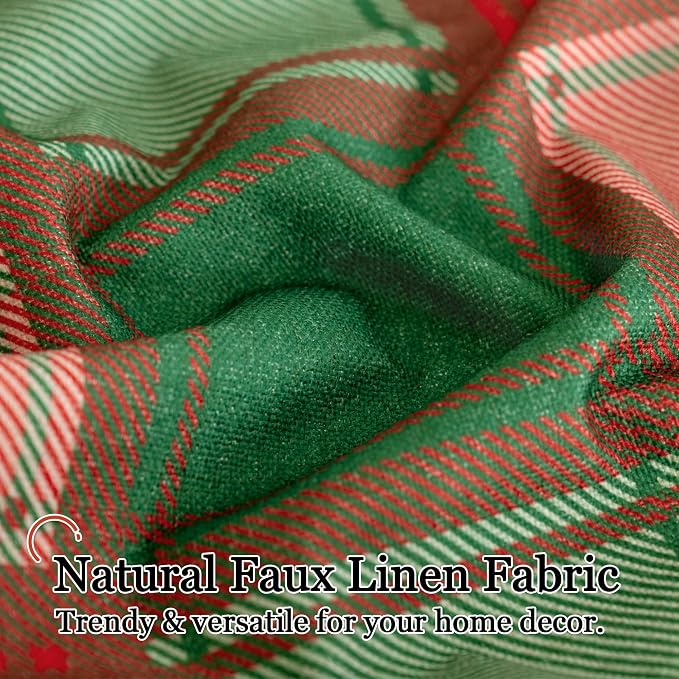 Lajode Plaid Curtains Gingham Patterned - Image 4
