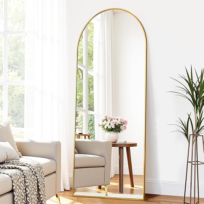 Suidia 56"x15" Arched Full Length Mirror by SuidiaMirror