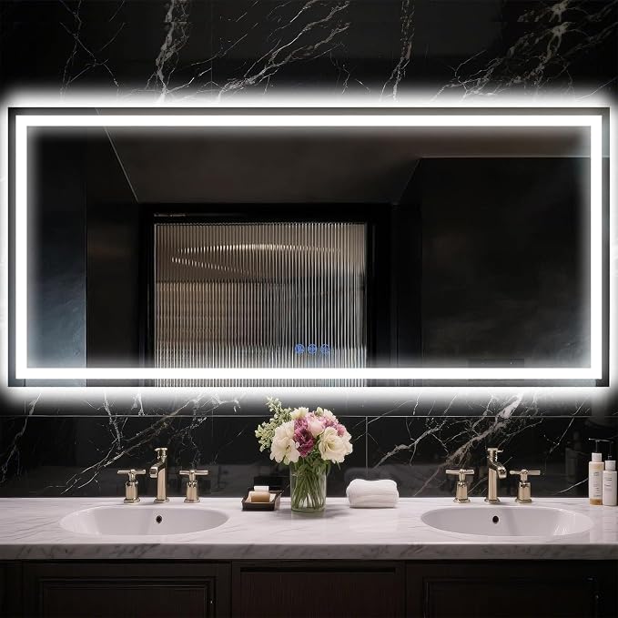 Antok 60"x 28" LED Bathroom Mirror - Image 2