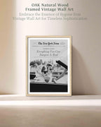 iHery Unframed Trendy Hot Girls NewsPaper Wall Art Prints, 12x16in Canvas Wall - Image 4