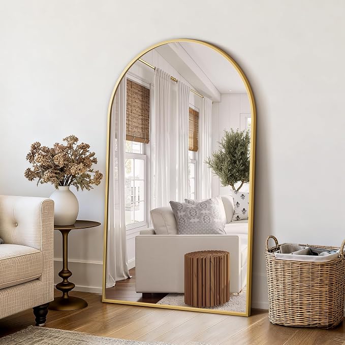 Arched Bathroom Mirror for Wall, HD Glass Over Sink for Bathroom - Image 5