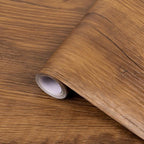 practicalWs 17.7in x 393.7in Wood Contact Paper Brown Wood Peel and Stick - Image 2