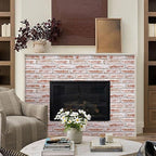 Commomy 3D Peel and Stick Brick, Ultralight Thin PVC Faux Brick Wall Panels - Image 8