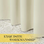 NICETOWN Blackout Sliding Door Curtains - Image 6