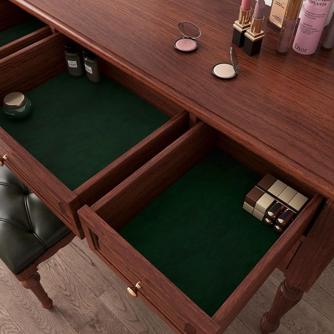 YENHOME Emerald Green Peel and Stick Wallpaper 17.7"X118" Green Wallpaper Stick - Image 8