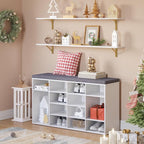 DINZI LVJ Long Wall Shelves, 47.3" Wall Mounted Shelves Set of 4, Large - Image 4