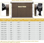 Shade&Beyond Outdoor Roller Shades - Image 7