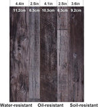 WENMER Grey Wood Peel and Stick Shiplap Self Adhesive Wallpaper - Image 5