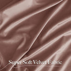 NICETOWN Dusty Pink Velvet Curtains - Image 4