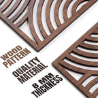qmmp Modern Wooden Wall Sculptures - Image 5