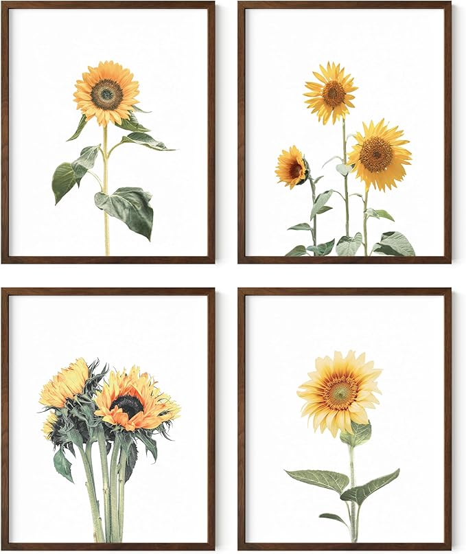 HAUS AND HUES Sunflower Wall Decor by HausandHuesArtPrints