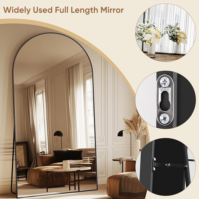 Full Length Mirror, Tall Mirrors Body Floor Mirror - Image 6