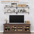 Forbena White Floating Book Shelves - Image 3