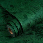 YENHOME Emerald Green Wallpaper Stick and Peel 17.7"X200" Green Peel and Stick by Yenhome