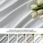 MIULEE Back Tab Light Blocking Curtains 84 Inch Length 2 Panels Set - Image 8