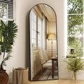 Arched Full Length Mirror, Full Length Wall Mirror Hanging or Leaning by XRAMFY