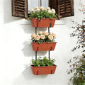 OYEAL Railing Planter Box Window Boxes Planters by OYEAL