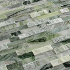 SUNWINGS 5-Sheet Peel and Stick Mosaic Natural 3D Stone Self Adhesive Marble - Image 8
