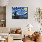 Van Gogh Canvas Wall Art: Starry Night Posters Large Modern Artwork Famous - Image 4