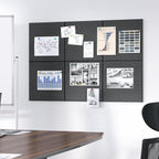 Neatsure Large Cork Board for Wall, 6 Panels Felt Tiles Tack Push Pin Board for - Image 5