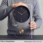 Driini Modern Pendulum Wall Clock - Image 3
