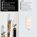 Indian Shelf Decorative Resin Adhesive Wall Hooks - Image 5
