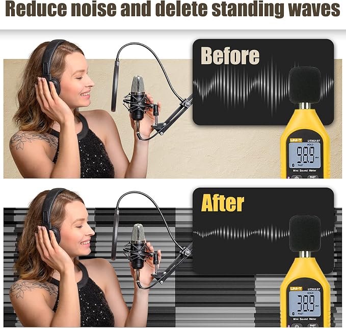18 Pack Sound Proof Foam Panels - Image 5
