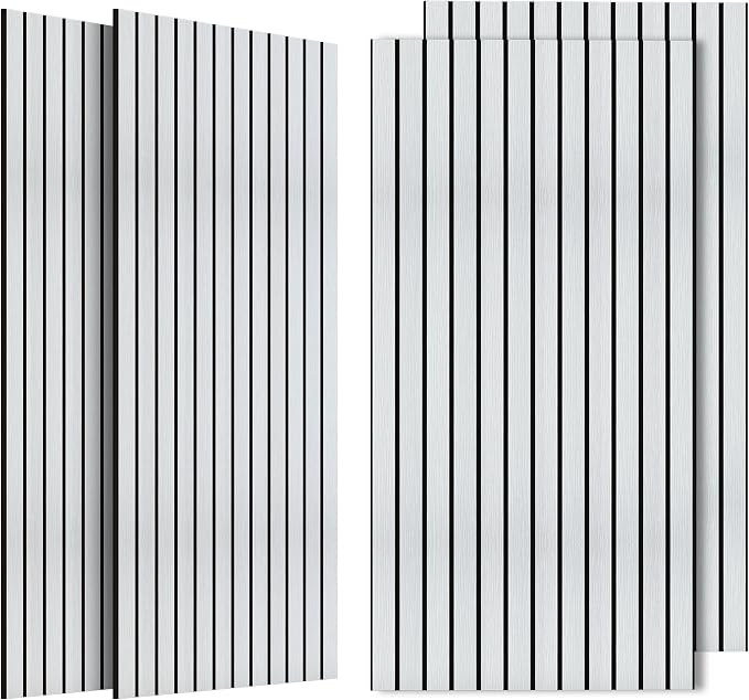 4 Pack Acoustic Wall Panels, Soundproof Panels by AUTORIFIC