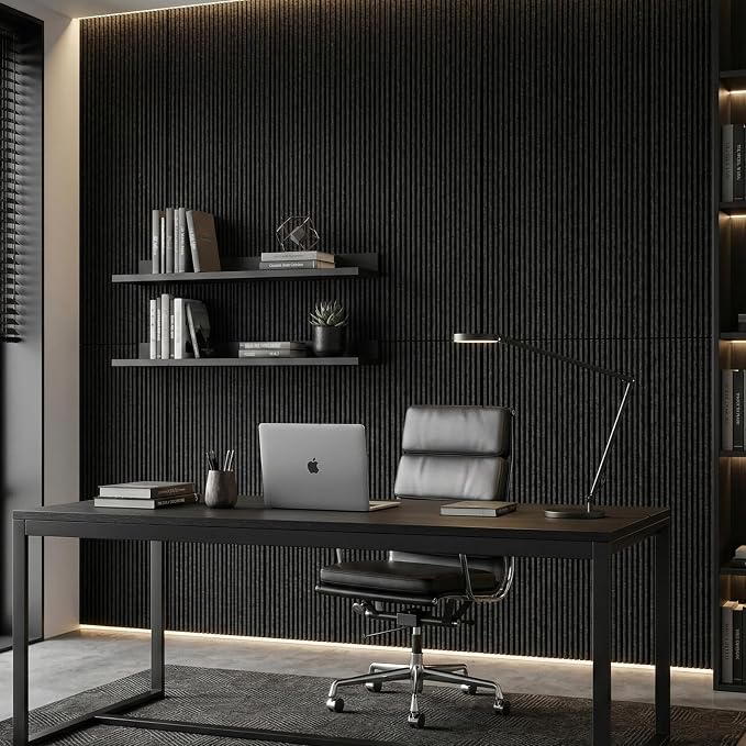 BEAUTYPEAK 3D Faux Stone Wall Panels, Home & Office Accent Wall, Easy Install - Image 5