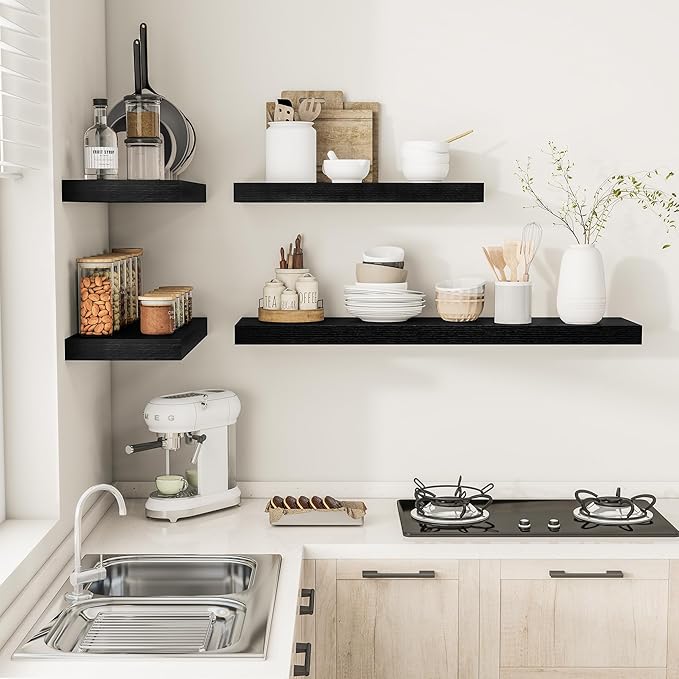 Vivelove 2" Thick Floating Shelves - Image 6