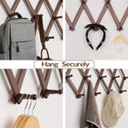 SCUNDA Hat Rack for Wall, Expandable Wall Hat Holder - Image 4