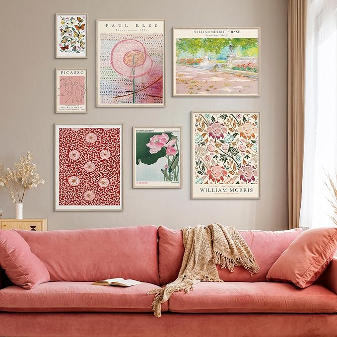 Habseligkeit Flower Posters for Room Aesthetic, Boho Wall Art Prints, Unique - Image 3