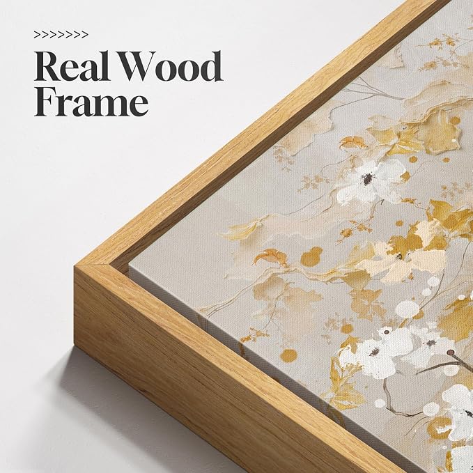 Large Framed Gold Tree Wall Art - Image 5