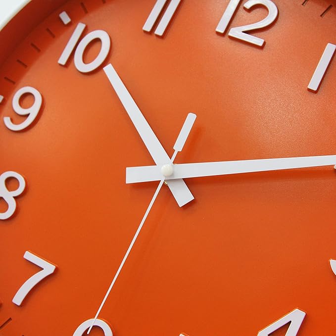 HZDHCLH Wall Clocks Battery Operated, 12 inch Silent Non Ticking Modern Wall - Image 5
