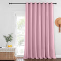 NICETOWN Blackout Curtains for Sliding Glass Door Room Divider Noise Reduce by NICETOWN
