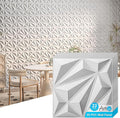 Art3d 33-Pack 3D Wall Panel for Interior Wall Décor, Diamond Textured PVC by Art3d