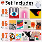 LANCHI95 15PCS Boho Wall Decor – Mid Century Modern Wall Art Boho Posters - Image 2