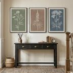 Framed Boho Botanical Wall Art for Living Room, 3 Piece Modern Farmhouse - Image 8