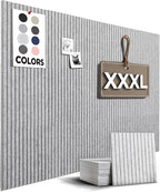 WALLHERO Office Cork Board, Tac Board, Large Felt Board, Wall Protector by WallHero