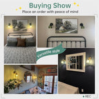 Shenmoyl Vintage Wall Sconce - Image 8