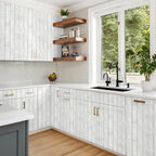 practicalWs 17.7''×393.7'' Wood Shiplap Peel and Stick Wallpaper, Self Adhesive - Image 7