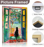 ALMLZL Henri Matisse Wall Art Cat in Famous Henri Matisse The Open Window - Image 6