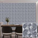 Heikki 30 Pack 3D Wall Panel for Interior Wall Décor, PVC Flower Textured Wall by YourBestChoices