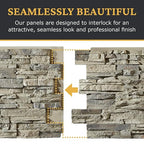 AZ Faux High-Density Polyurethane Faux Stone Wall Covering Panels - Image 7