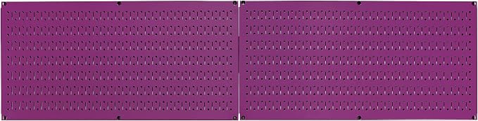 Wall Control Pegboard Rack Horizontal Metal Pegboard Garage Tool Storage Pack - Image 2