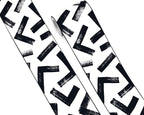 FLFK Black and White Design Wallpaper Border by FLFK