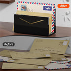 FUCDTEFC Acrylic Mail Holder, Vertical Envelope Mail Holder - Image 5